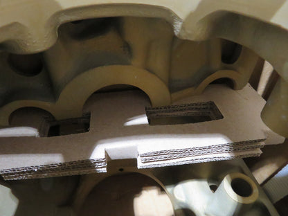 Continental O-300-D Crankcase P/N 530836, 530837 REPAIRED w/ 8130 (0326-1768)12