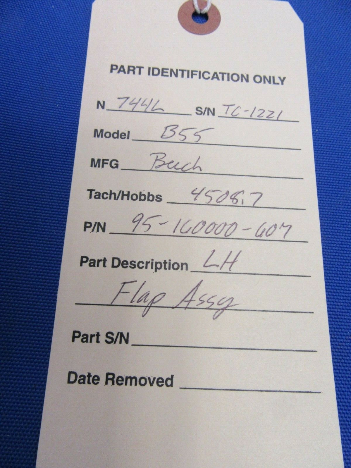 Beech B55 Baron LH Flap Assembly P/N 95-160000-607 (1020-239)15