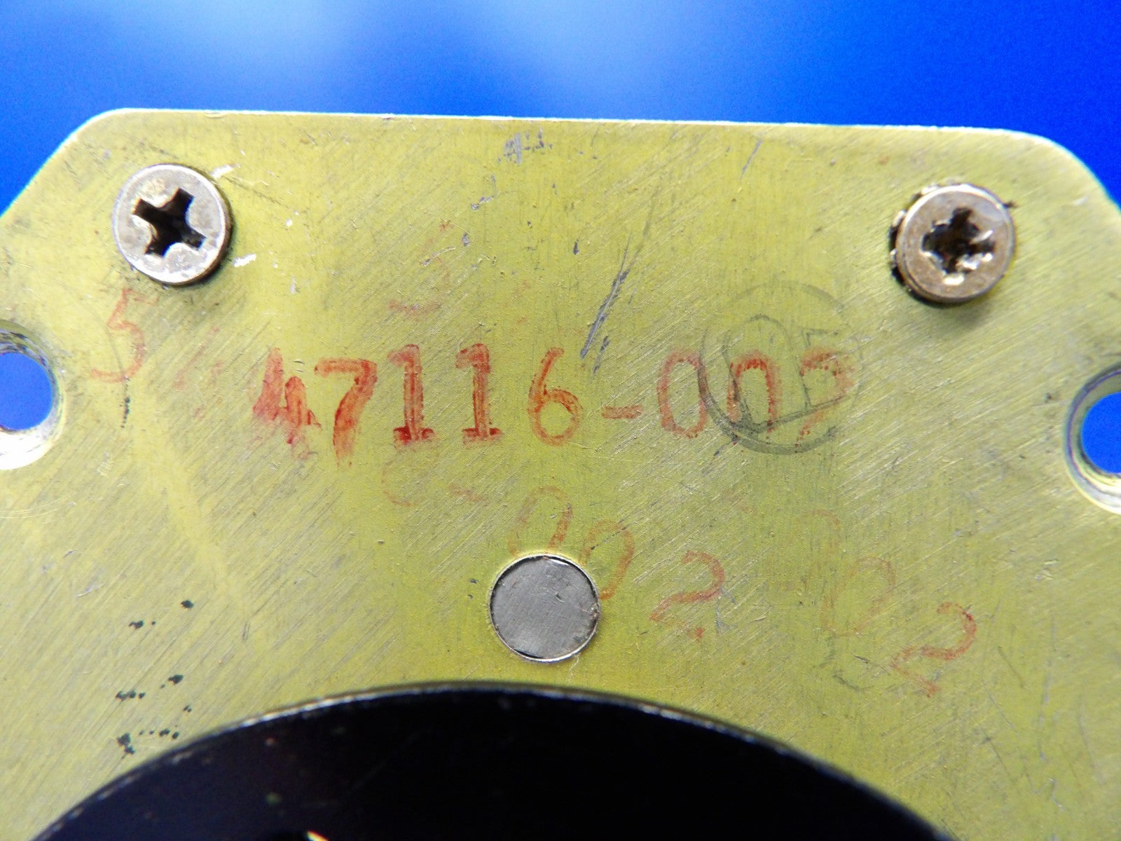 Piper PA-31T1 Cheyenne Aileron Trim Indicator Box P/N 47116-02 (0626-1379)1