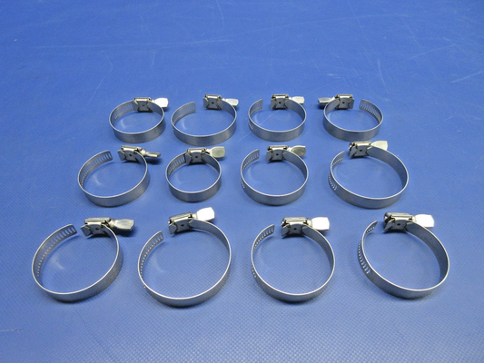 Air Induction Hose Clamp 1.75" Inner Diameter AN737TW74 LOT OF 12 NOS (0426-900)0