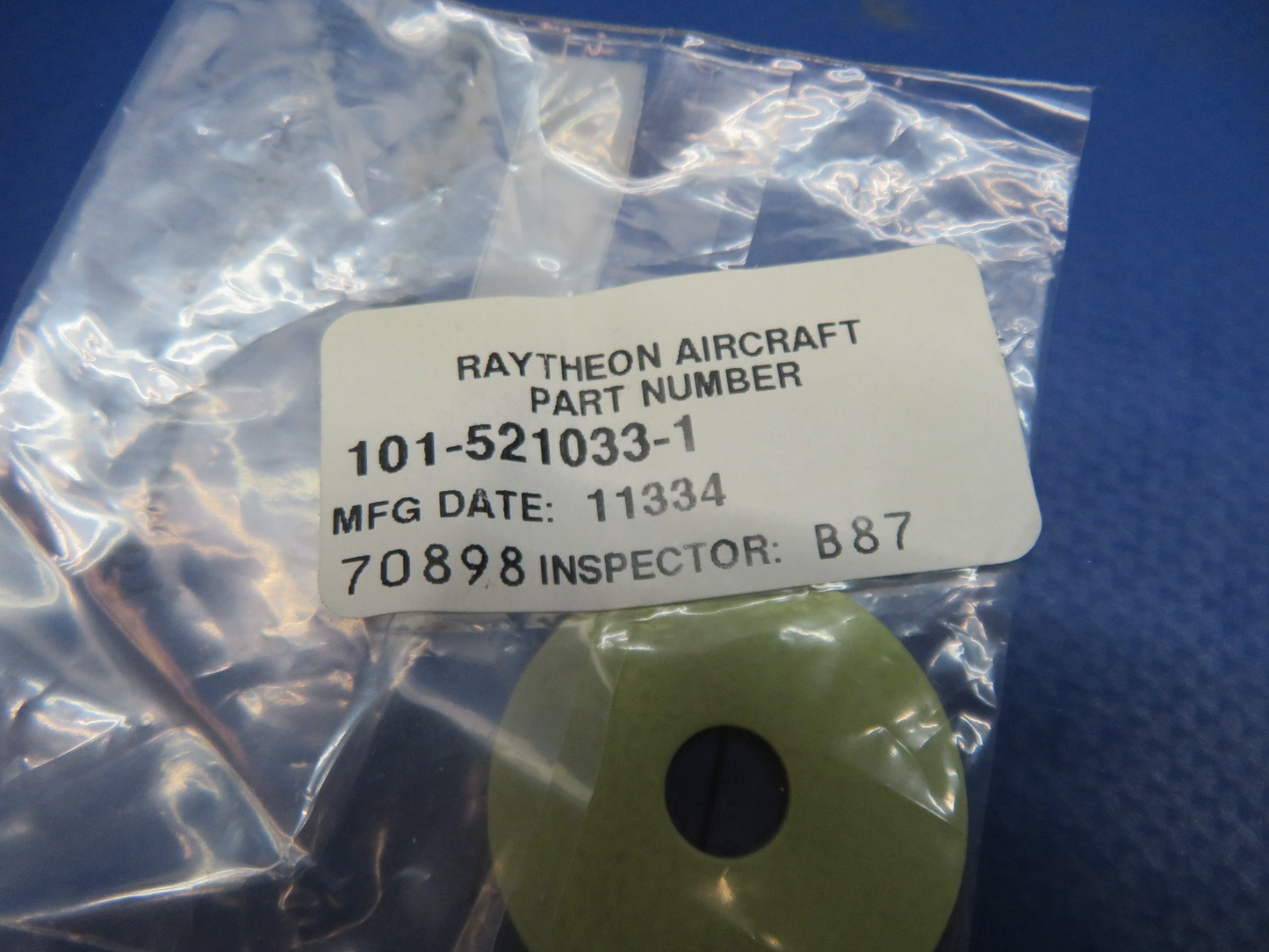 Beech Flap Guide Washer P/N 101-521033-1 NOS LOT OF 2 (0226-942)1