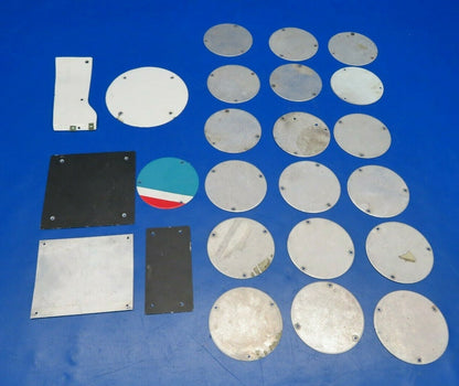 Cessna 172 / 172M Inspection Plates 1 LOT (0220-350)0