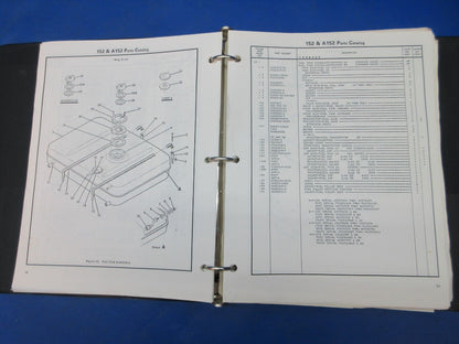 Cessna 150 1978 thru 1985 Parts Catalog Reprint P/N P657-1-12 (1024-1240)