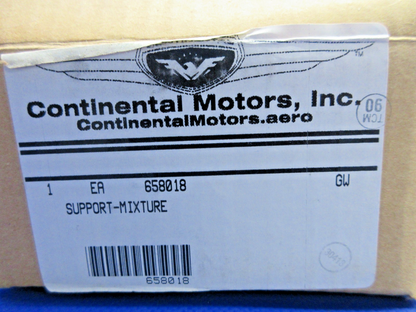 Continental Mixture Control Cable Support P/N 658018 NOS (0326-717)1