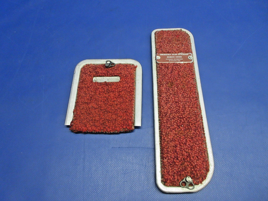 Piper PA-24-250 Comanche Gear Extension & Fuel Strainer Access Doors (0526-774)0