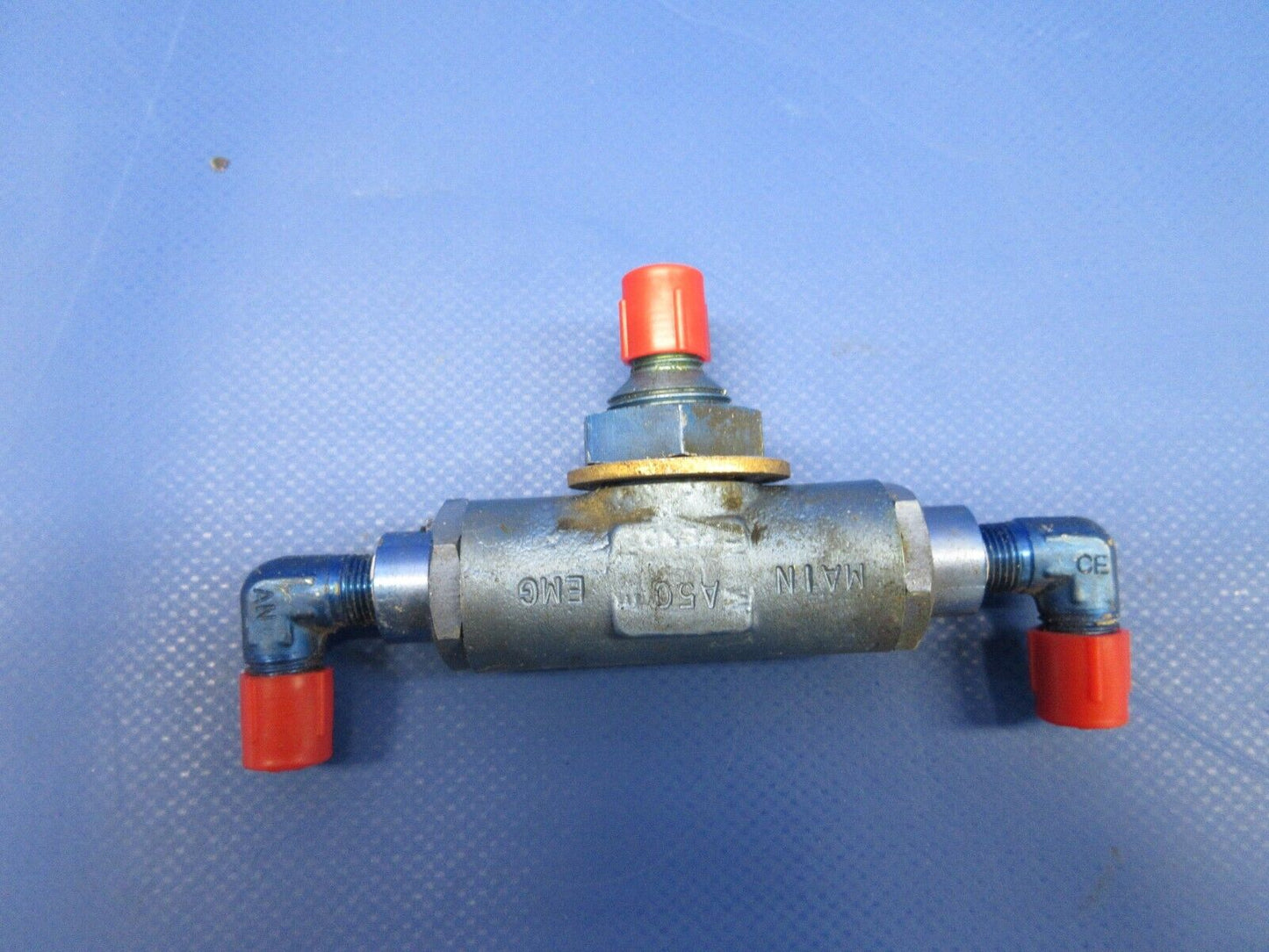 Piper Hoof Prod Emergency Gear Extension Shuttle Valve 492-047 (0624-829)