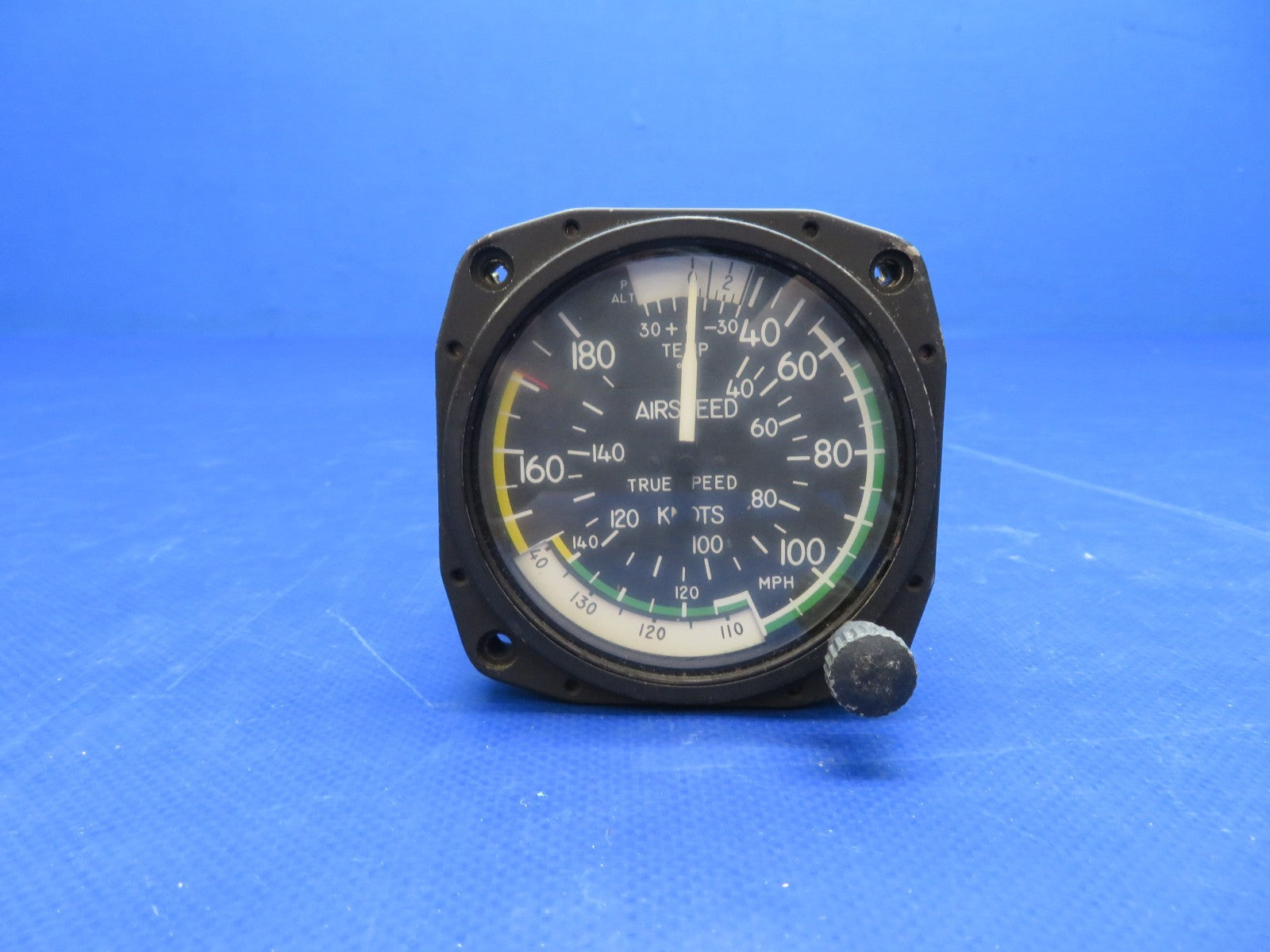 Piper PA-28-140 Cherokee UI Airspeed Indicator P/N 8100 WARRANTY (0726-447)0