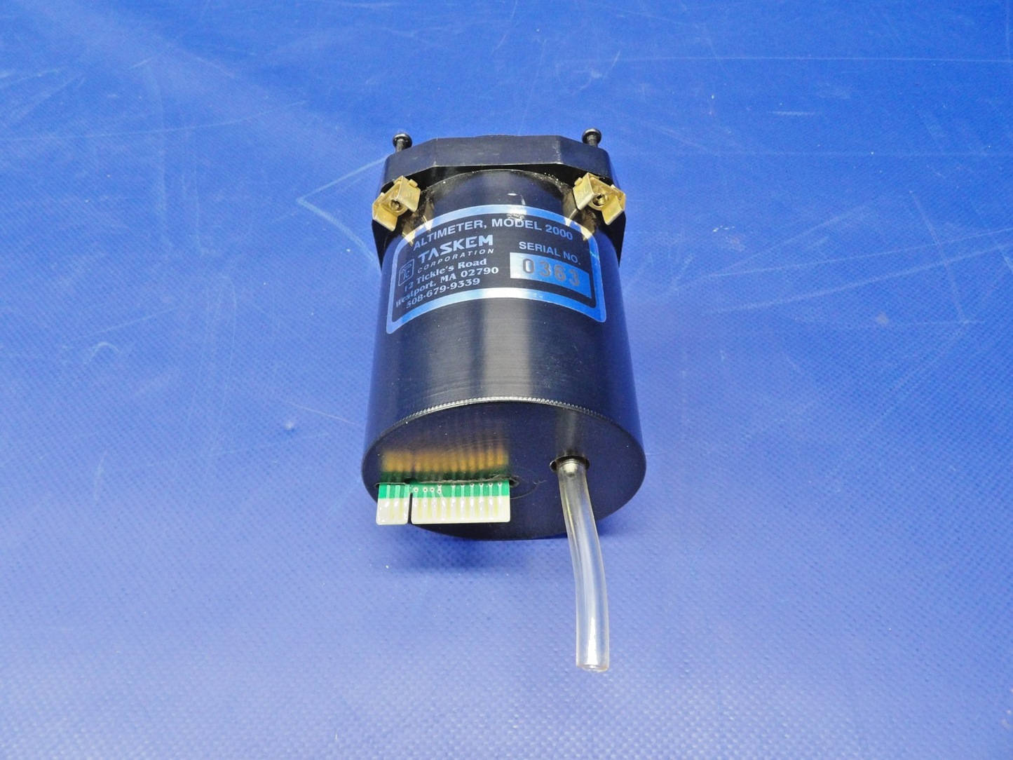 2000 Taskem Precision Altimeter WARRANTY (0426-1218)5