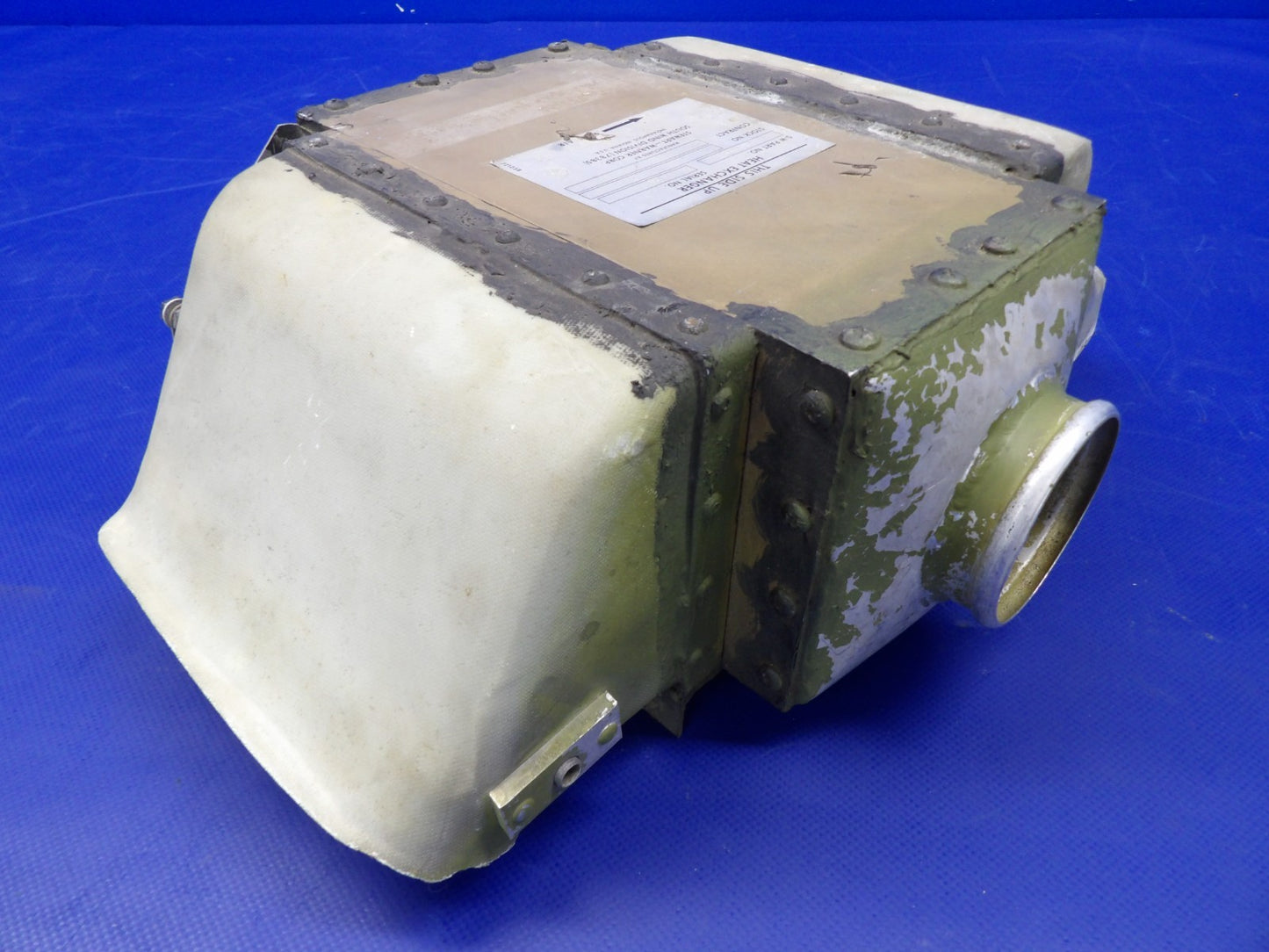 Cessna 421 Stewart-Warner Pressurization Heat Exchanger P/N 8471A (0726-1217)4