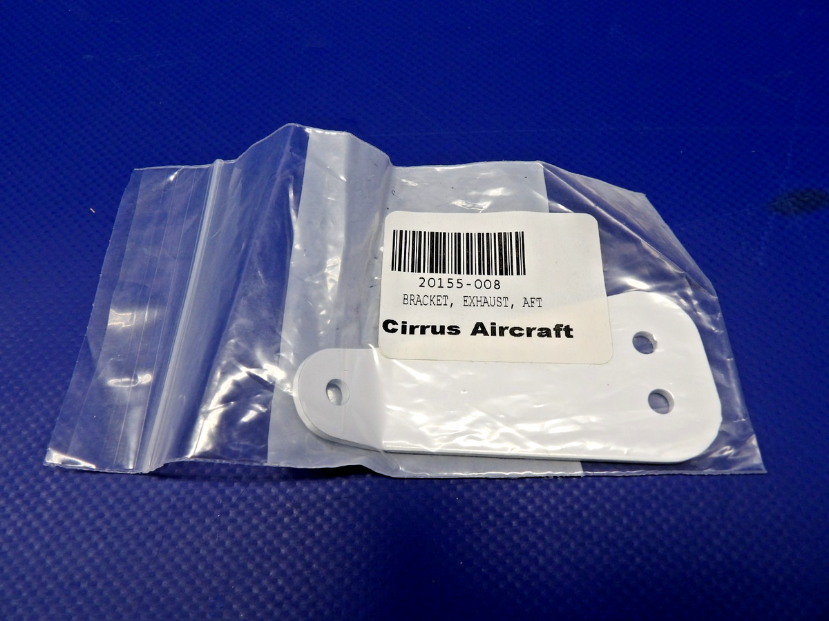 Cirrus SR20 Aft OTBD Exhaust Bracket P/N 20155-008 NOS (0426-1413)2