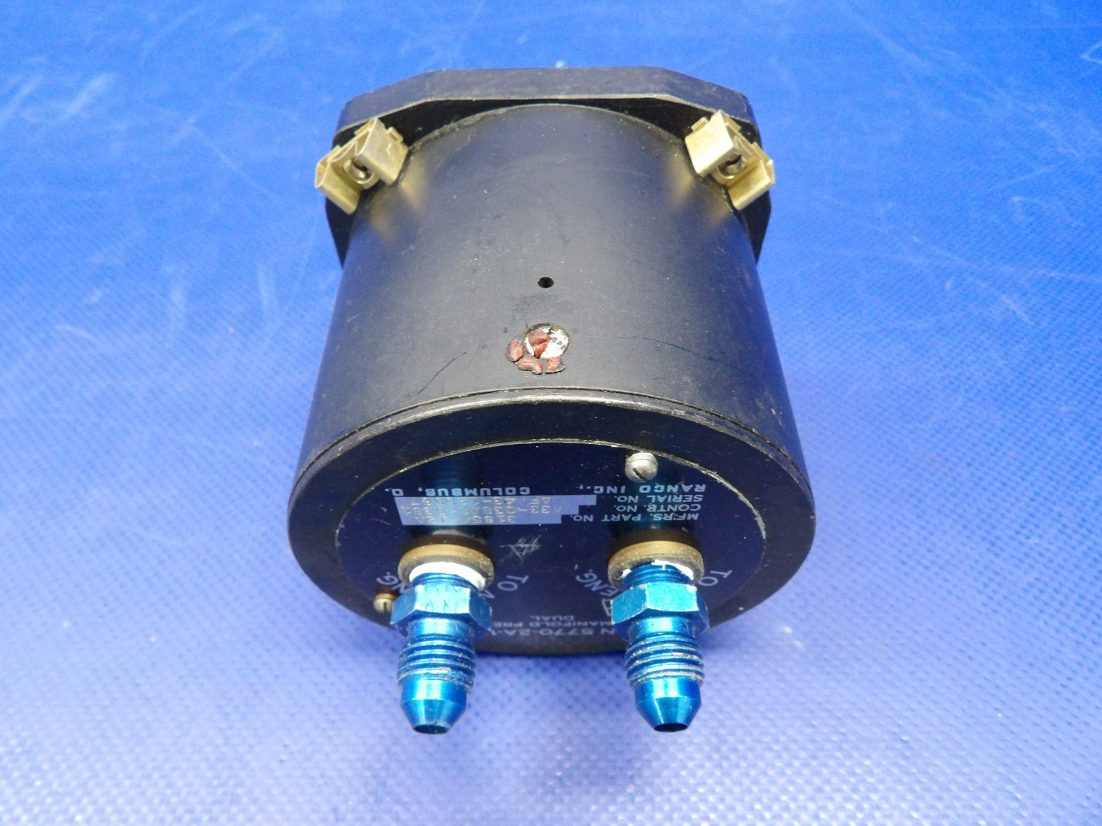 Piper Aztec Ranco Manifold Pressure Gauge P/N 31854-12A WARRANTY (0726-1233)6