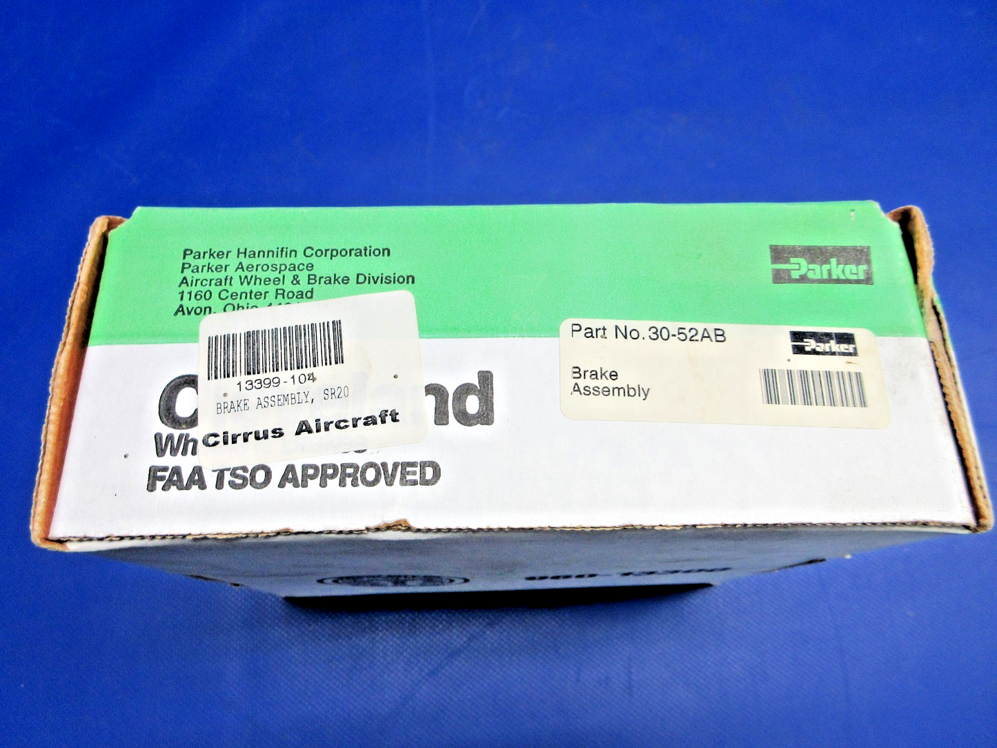 Cleveland 30-52AB Brake Caliper & Torque Plate 13399-104 NOS (0326-973)2