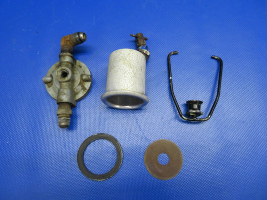 Piper PA-28-140 Cherokee Strainer Gascolator P/N 63839-03, 63839-000 (1220-335)0