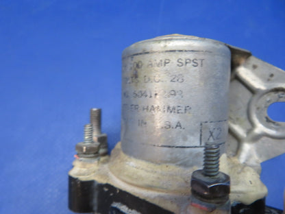Cessna 421 Cutler-Hammer Relay 100amp, 28v P/N 6041H193 TESTED (0426-140)3