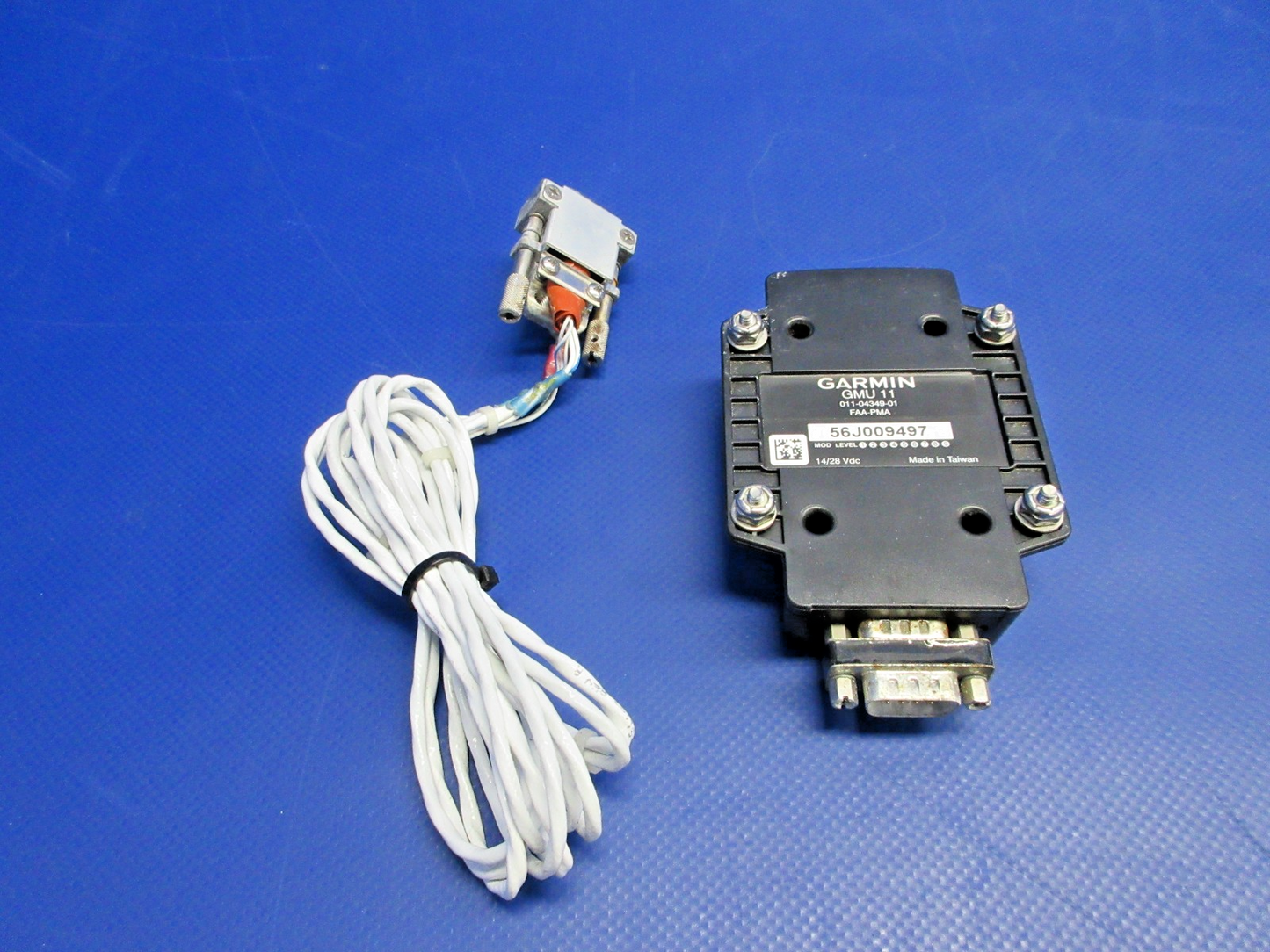 Garmin Gmu 11 Magnetometer 14/28V w/Connector 011-04349-01 WARRANTY (0626-703)2
