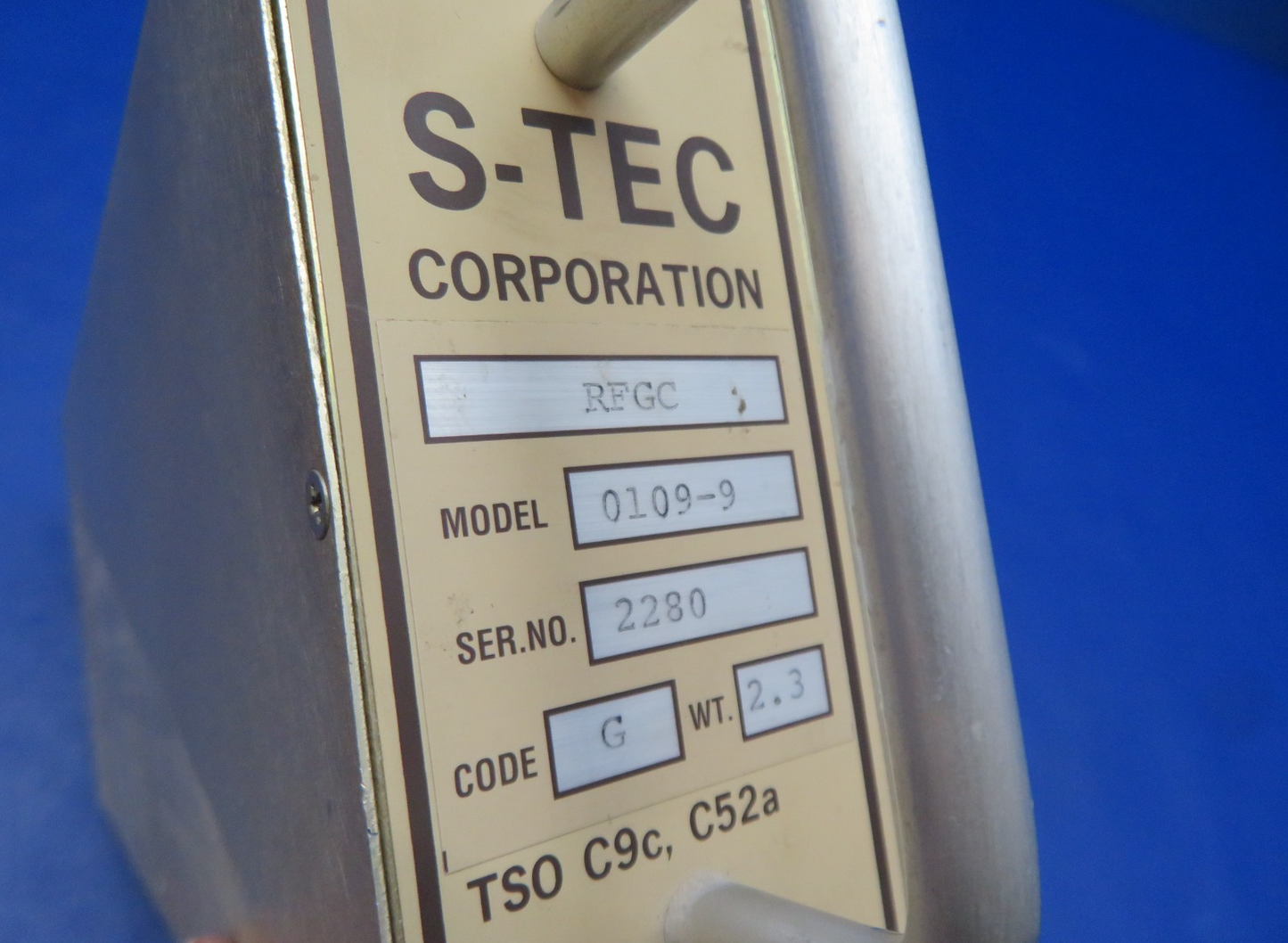 Cessna 421 S-Tec RFGC Autopilot Roll Computer 28v 0109-9 WARANNTY (0426-141)1