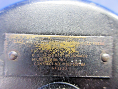 Piper PA-24-250 Comanche Manifold Pressure Gauge 31854-12A WARRANTY (0926-848)3