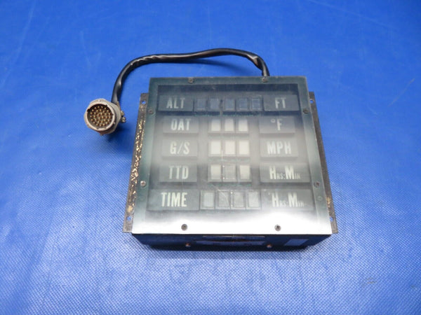 Intercontinental Dynamics Cabin Display P/N 41045-101 WARRANTY (0424-247)