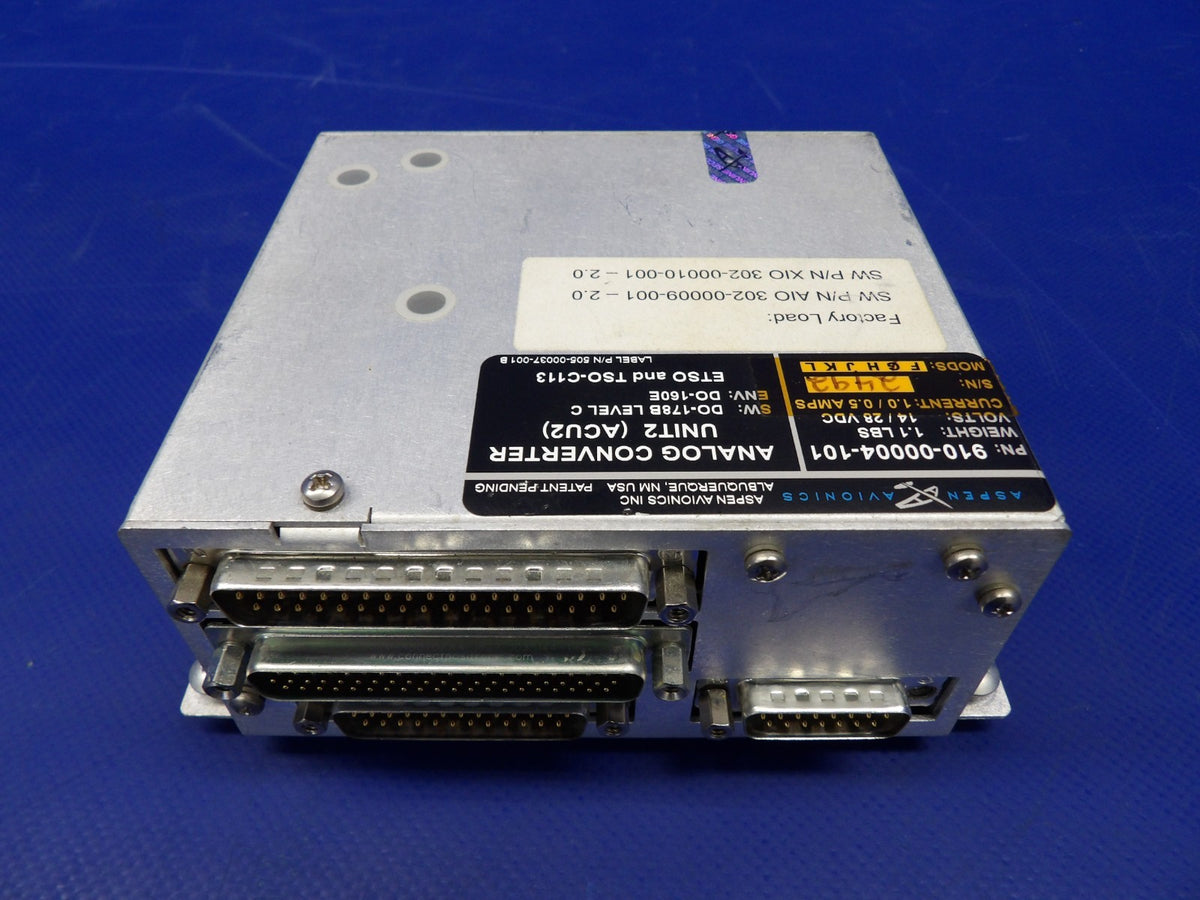 Piper Aspen Avionics Converter Unit 14/28V 910-00004-101 WARRANTY (0626-1311)4