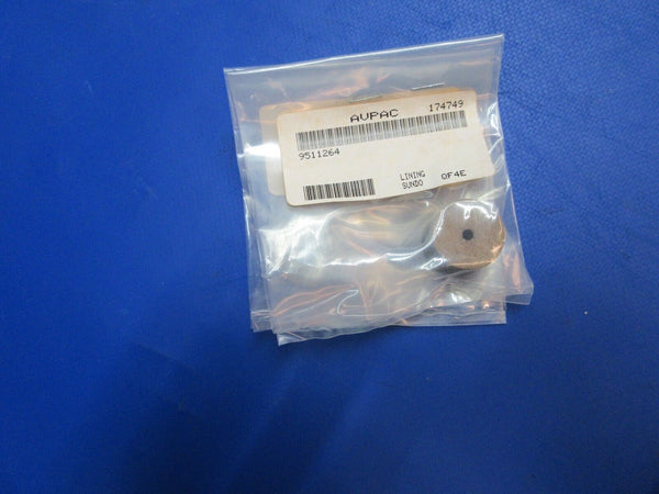 Goodyear Brake Lining P/N 9511264 LOT OF 2 NOS (1023-818)