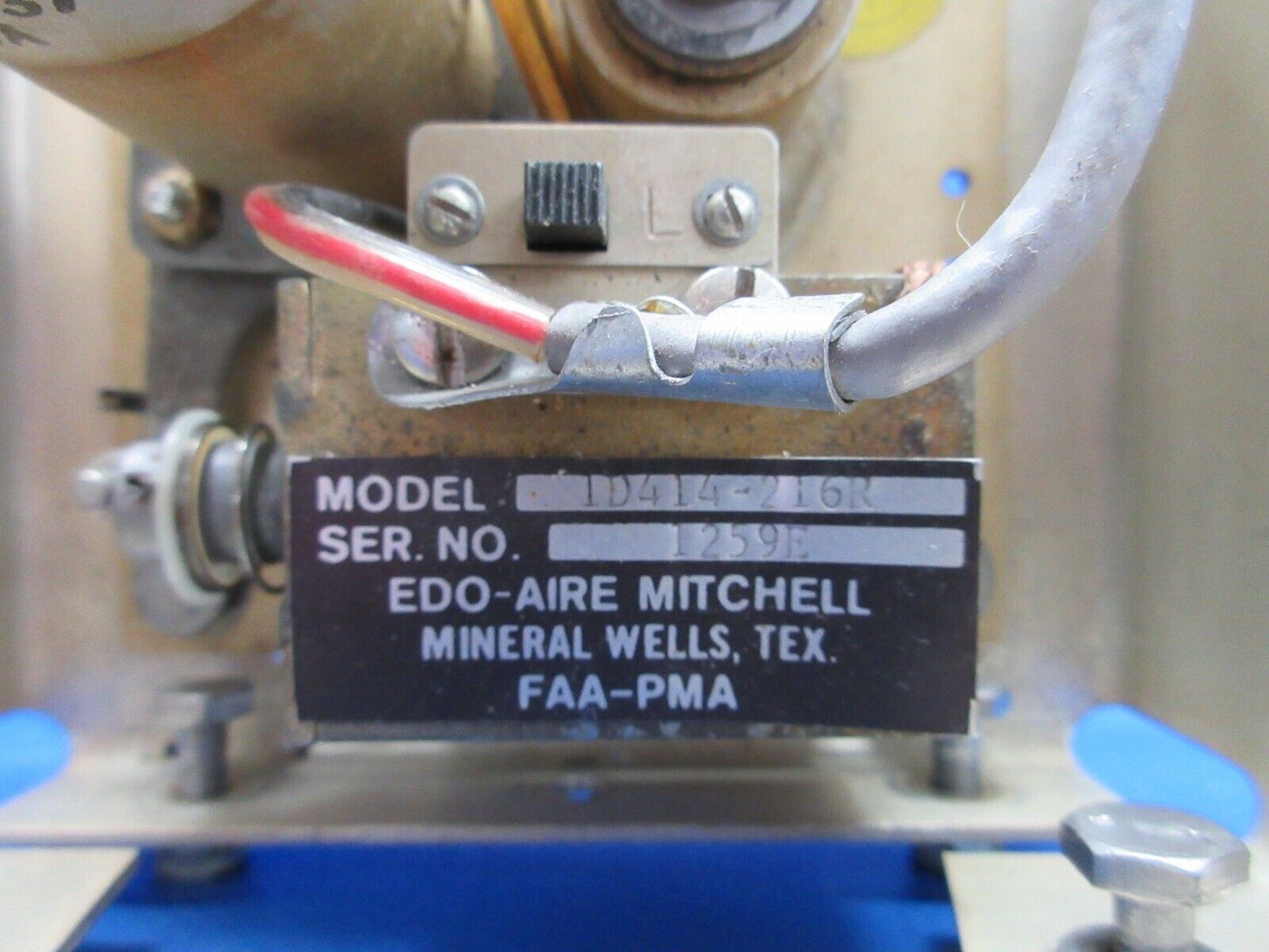 Edo-Aire Mitchell Actuator Servo P/N 1D414-216R (0424-1003)