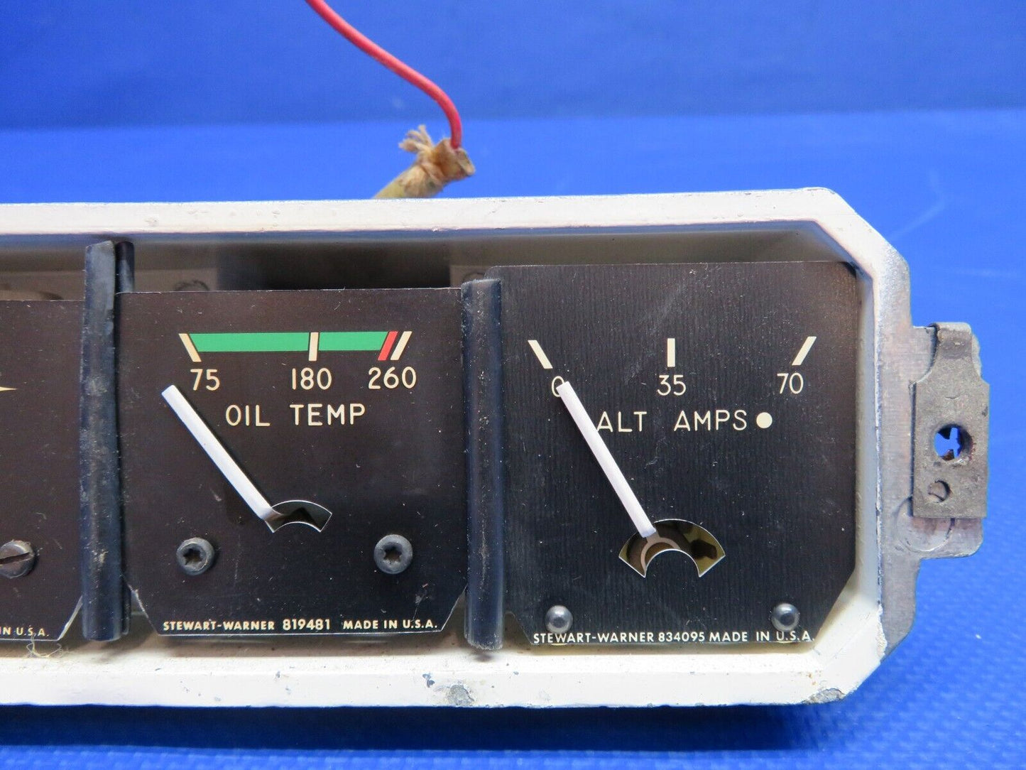Piper PA-28-181 Archer Stewart Warner Cluster Gauge P/N 436456 (0424-1727)