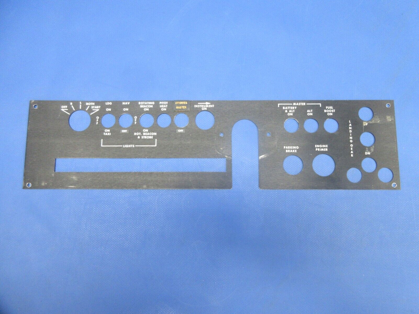 Beech C23 Sundowner LH LWR Instrument Sub Panel P/N 169-324073-1 (0724-931)