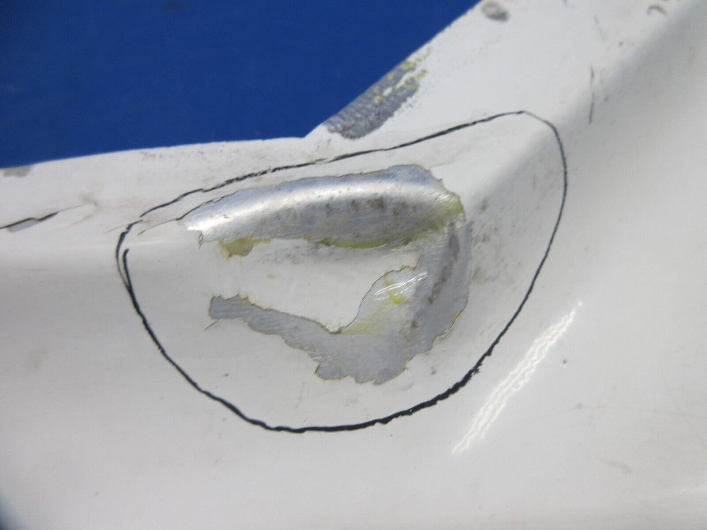 Dented Cessna 310 /  310R LH OTBD Main Gear Door P/N 0826002-208 (1024-2111)
