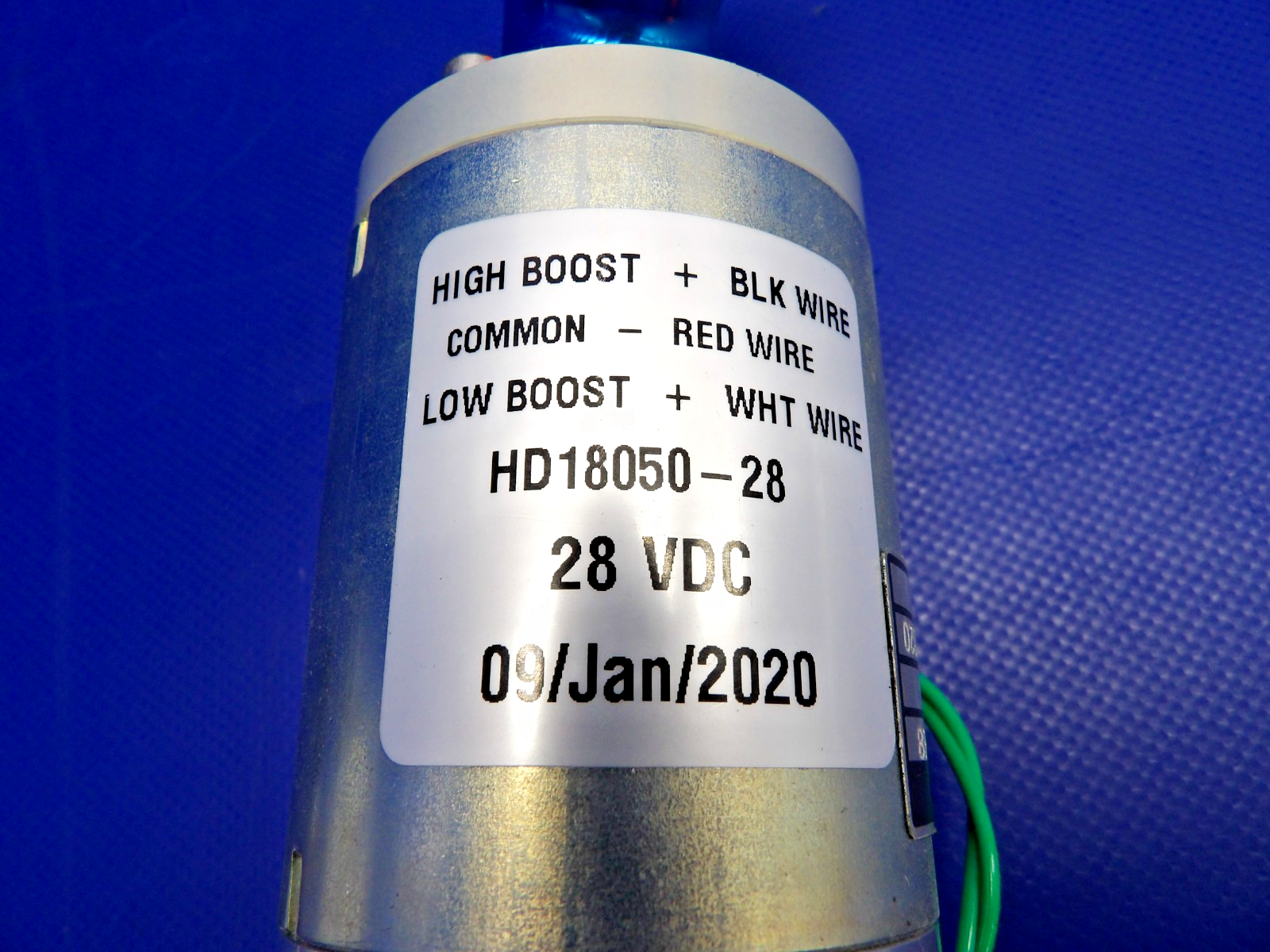 Weldon Electric Fuel Pump 28V P/N C18050-2B8 NOS WARRANTY (0426-1302)9