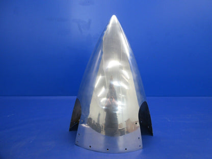 McCauley 3 Blade Propeller Spinner Polished P/N D5212 REPAIRED w/Tag (1124-2059)