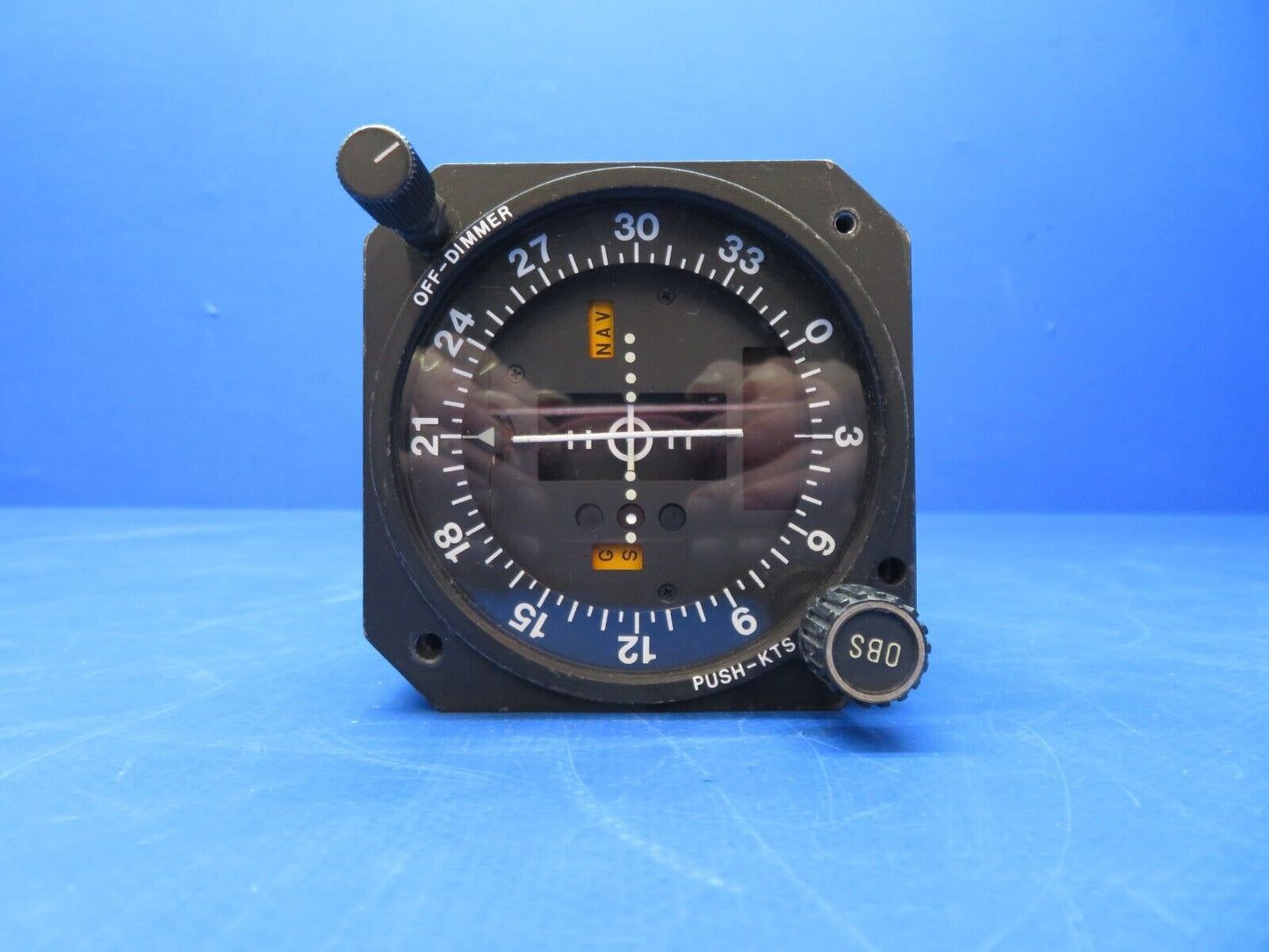 Narco VOR /LOC/ Glidescope Indicator P/N IDME891 w/ Warranty (0623-512)
