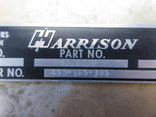 Beech C24R Sierra Harrison Oil Cooler P/N 8526250 (0524-1826)