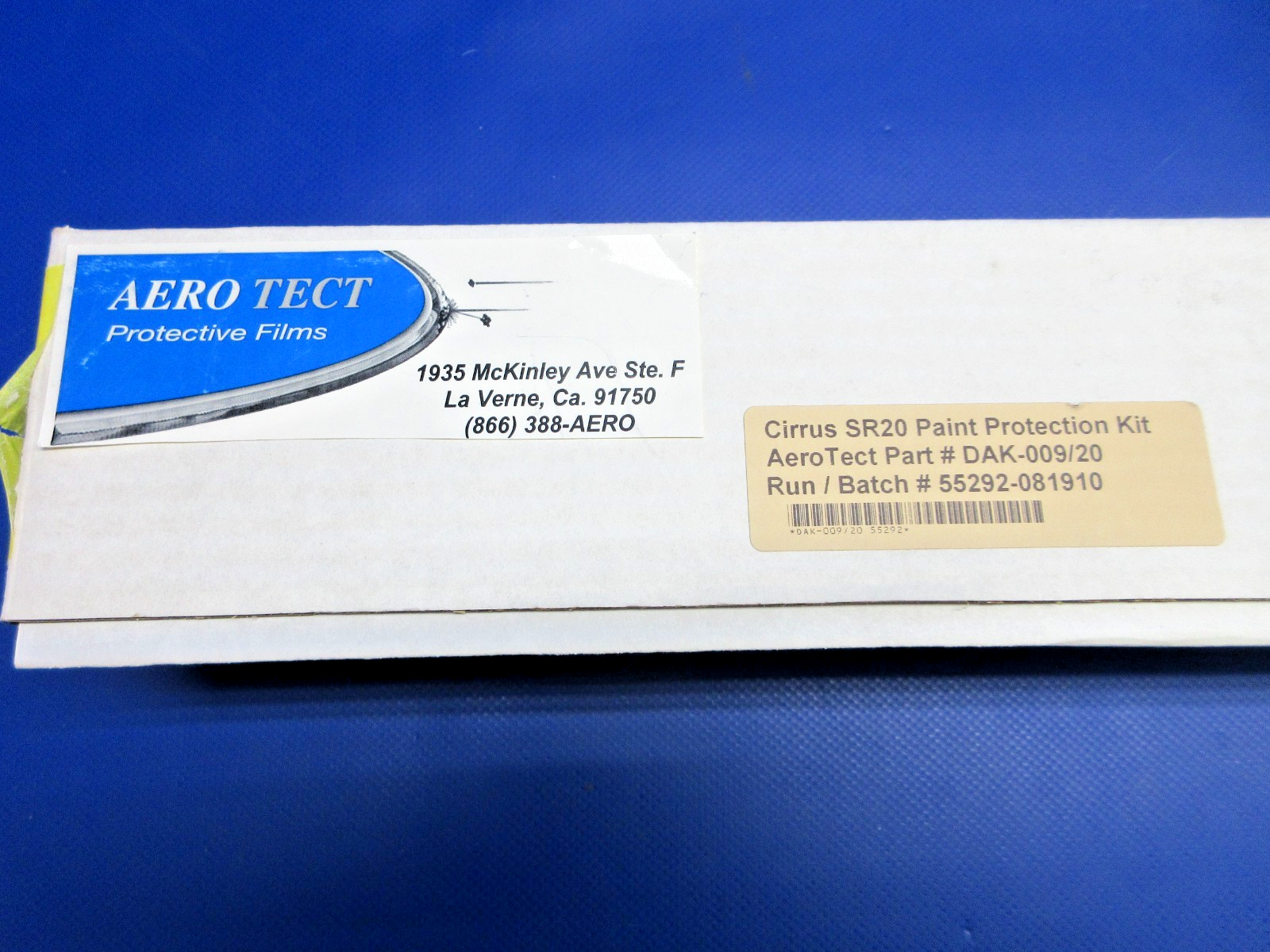 AeroTect Cirrus Paint Protection Kit P/N DAK-009/20 NOS (0326-956)4