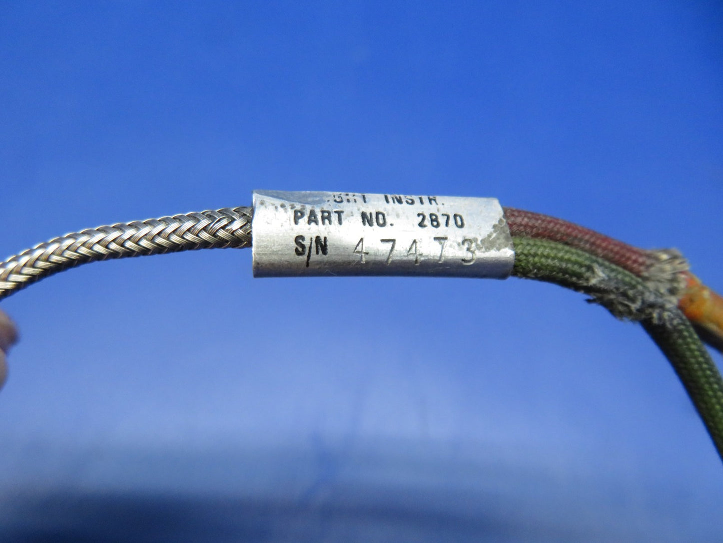 Beech D95A Travel Air Insight EGT Probe P/N 2870 TESTED (0426-133)1