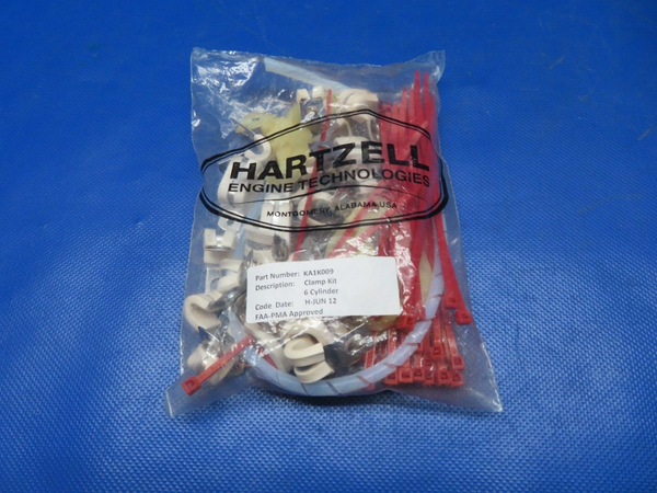 Hartzell Ignition Harness w/ Clamp Kit 6 Cylinder P/N KA12121 NOS (0524-203)