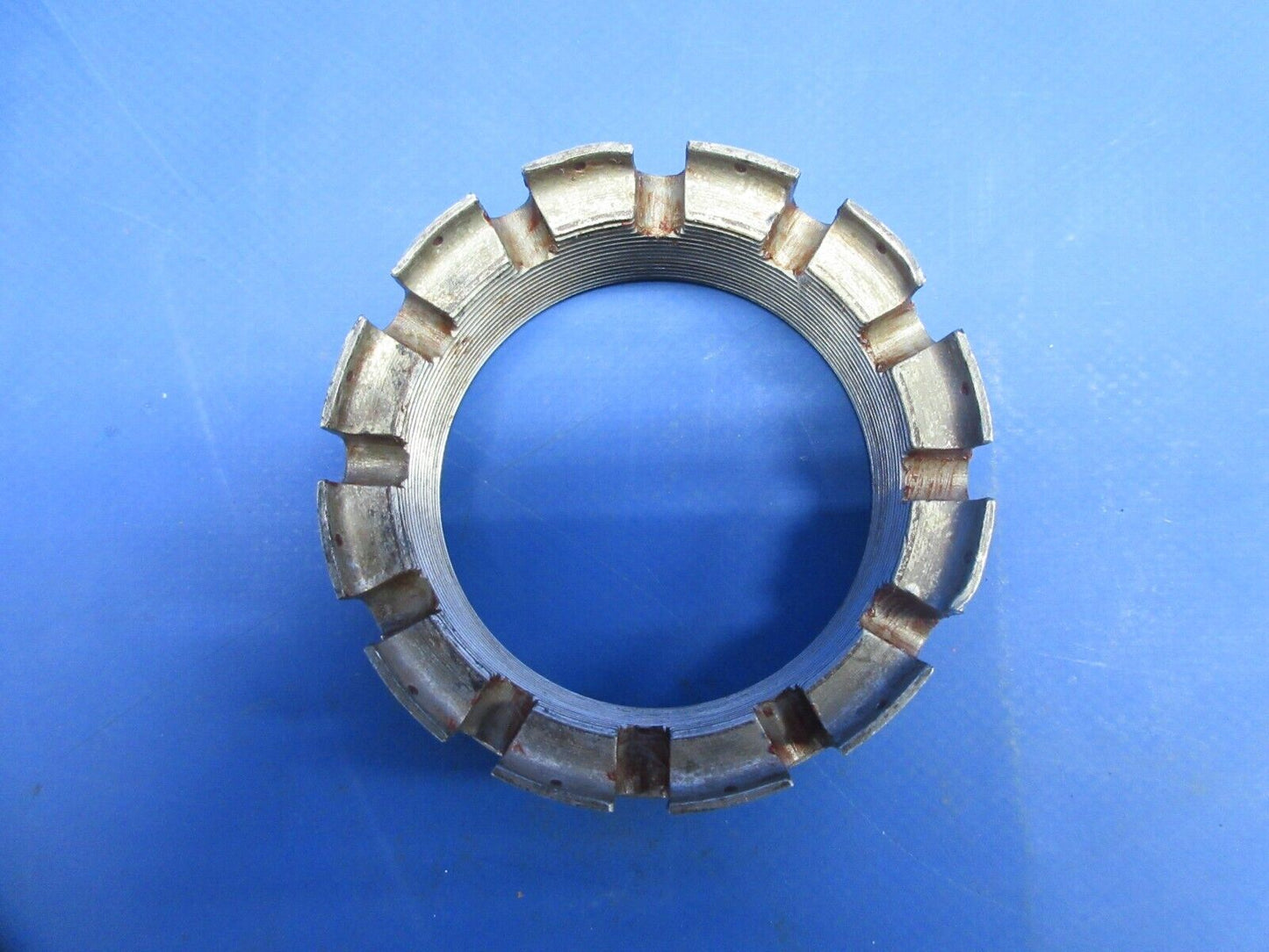 Bell 47J-2 Main Rotor Blade Grip Bearing Nut P/N 47-120-178-1 (1124-889)