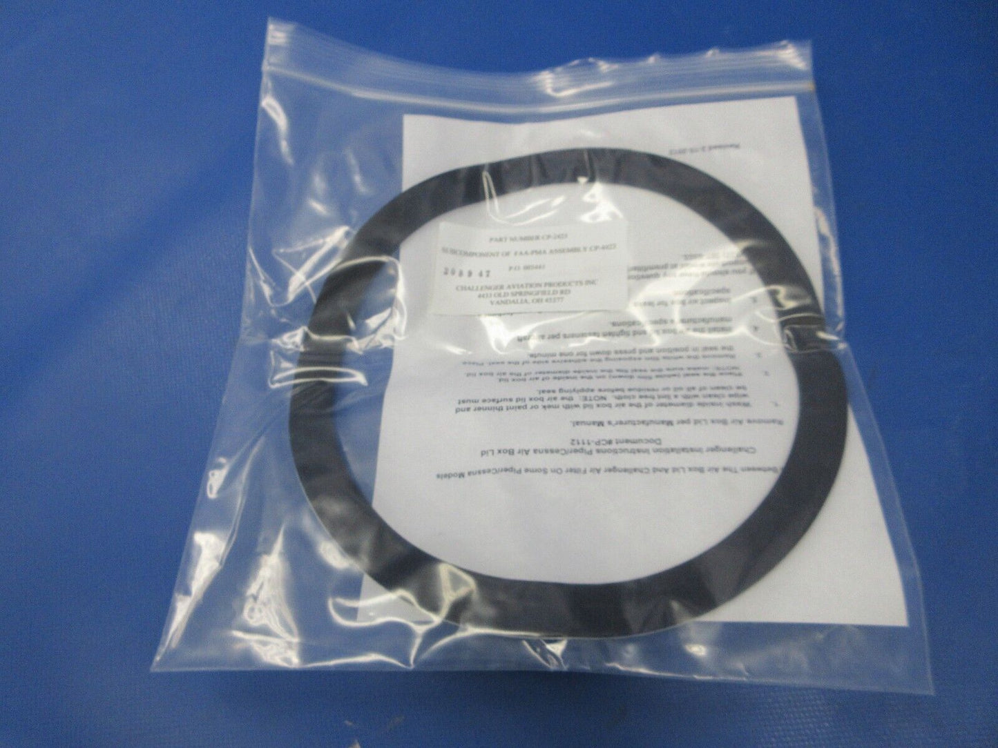 K&N High-Flow Air Filter & Gasket P/N E-3260 NOS (0624-1321)