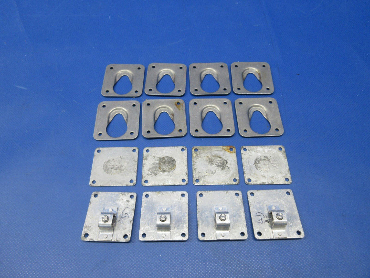 Piper PA-34-200T Rear Seat Attachment Plate Set 68094-03 LOT (0524-1244)0