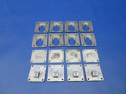 Piper PA-34-200T Rear Seat Attachment Plate Set 68094-03 LOT (0524-1244)0