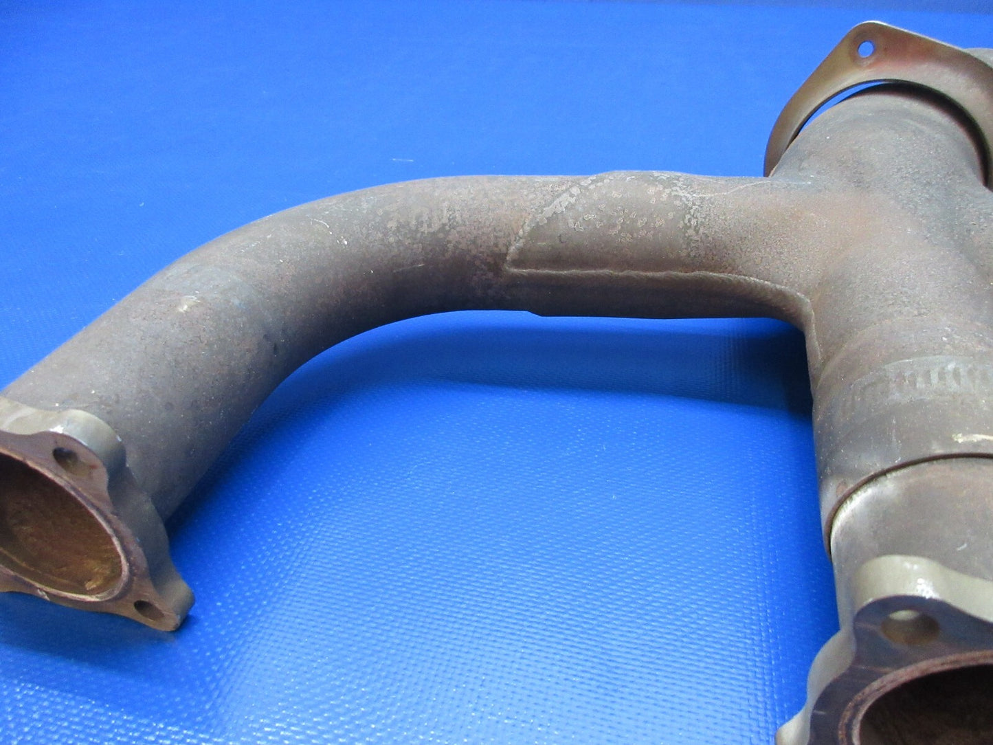 Cessna 182RG LH Exhaust Collector w/ Probe Holes P/N 2254003-3 (1124-1380)10