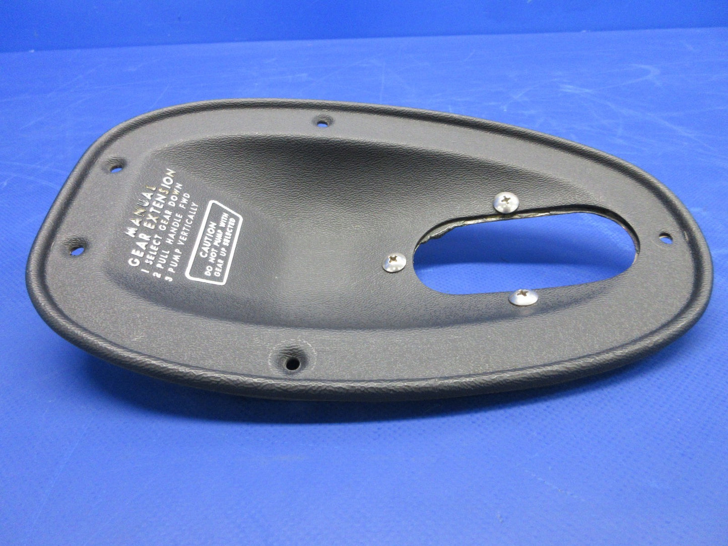 Cessna 172 / 172RG Gear Extension Hand Pump Pan P/N 1280121-1 (0826-746)9