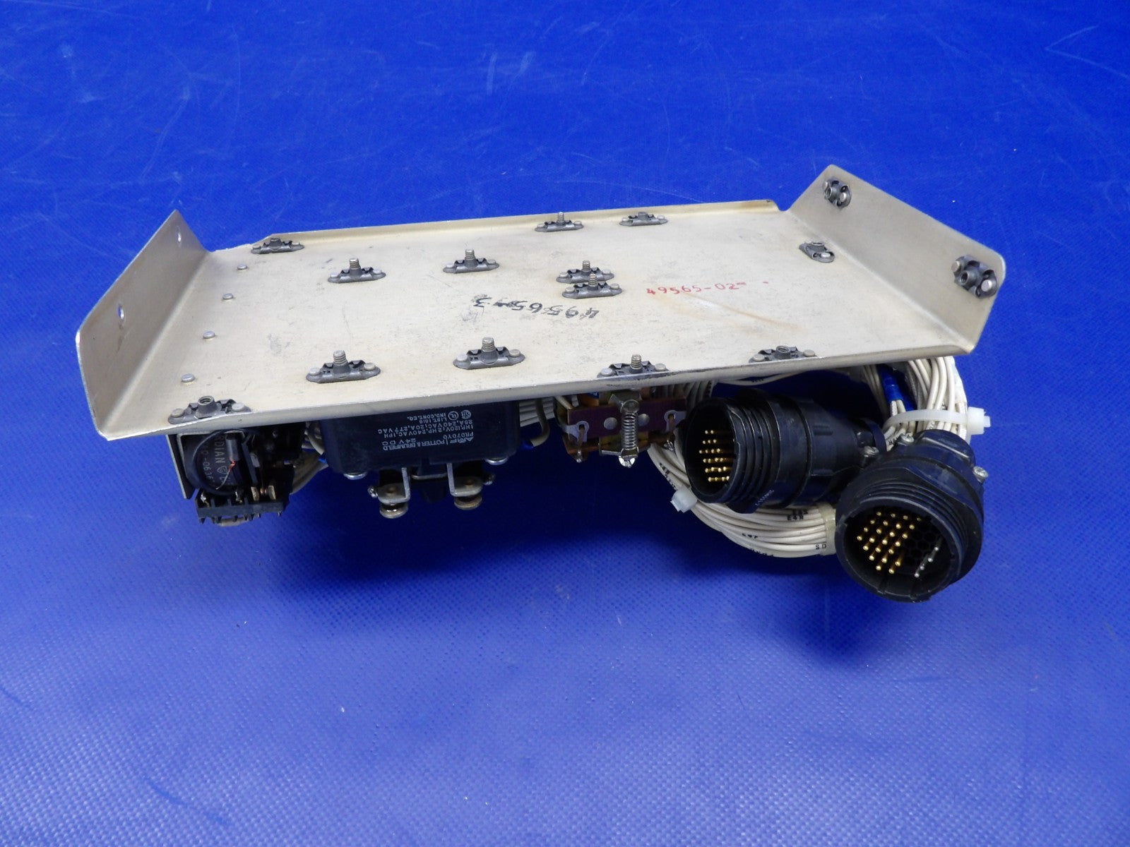 Piper PA-31T1 Cheyenne Electrical Relay Shelf P/N 49565-3 (0626-1334)10