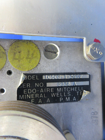 Piper Edo-Aire Michell Pitch Servo & Cable 1C508-1-529p (1024-722)