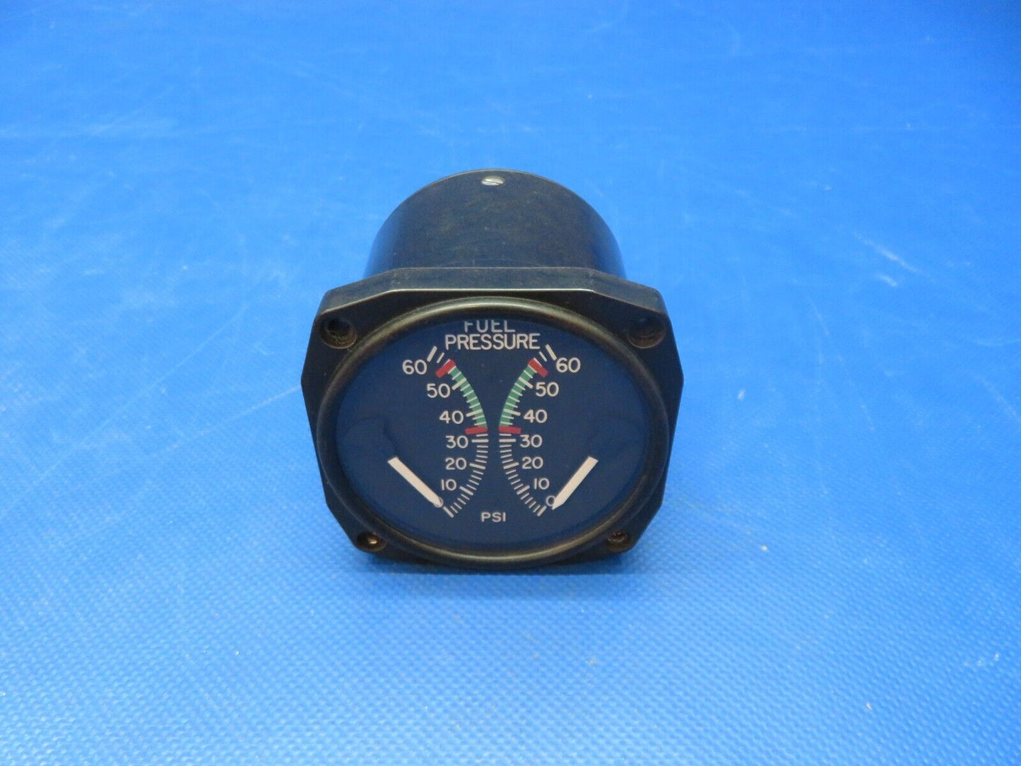 Edo Aire Dual Fuel Flow Pressure Gauge P/N 22-869-075-1 WARRANTY (1024-207)