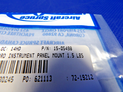 Lord Instrument Panel Shock Mount P/N 15-05498 NOS LOT OF 5 (0526-1411)2