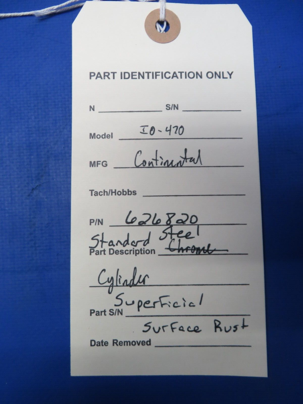 Continental IO-470 Standard Steel Cylinder P/N 626820 (1023-555)19