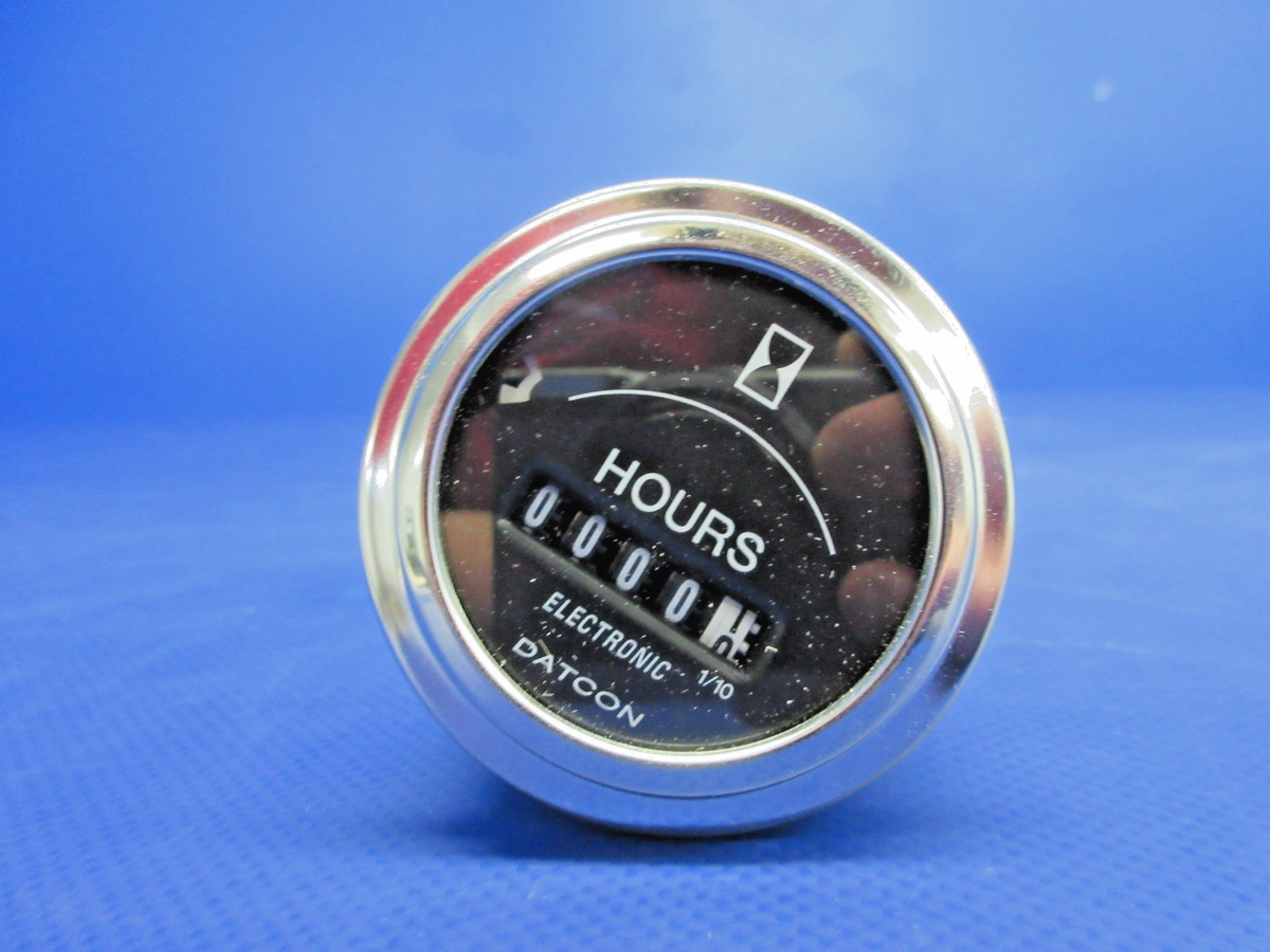 Datcon 100223 Hobbs / Hour  Meter P/N 56458-4 NOS (0926-733)7