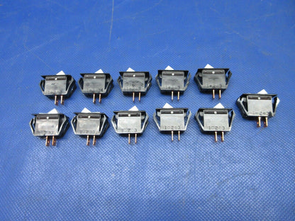 Cessna Carling Switch w/ 8130 P/N TA201TW-B LOT OF 11 NOS (1024-1382)