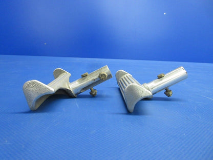Piper PA-23-235 Aztec Rudder Pedal Co-Pilot Set P/N 17530-02 (0524-1832)