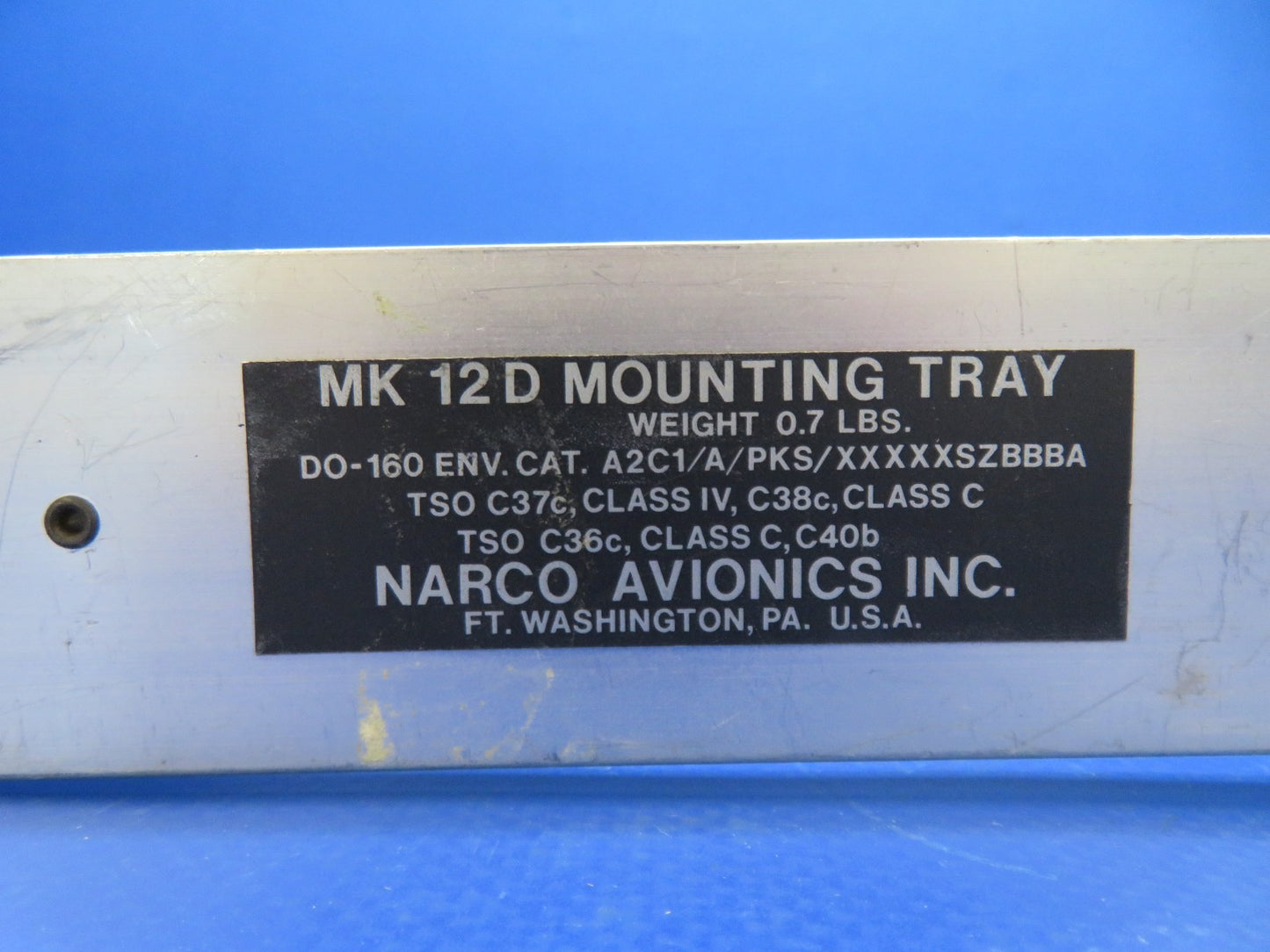 Narco MK - 12D Aircraft NAV/COMM Radio 28v CORE (0726-103)2